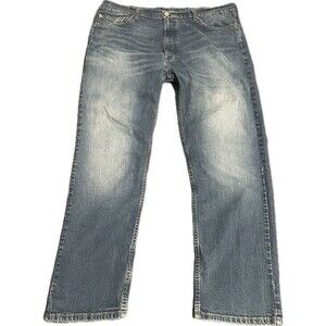 Vintage Levis 505 Jean Men 42X30 Blue Dark Wash Straight